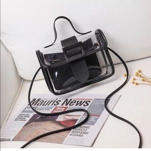 Black Jelly Crossbody